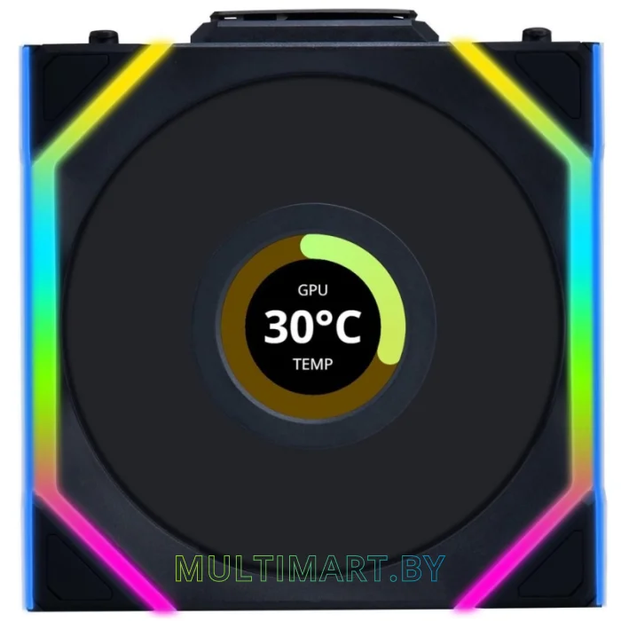 Вентилятор для корпуса Lian Li Uni Fan SL 120 Wireless LCD (G99.12SLLCD1W1B.R0)